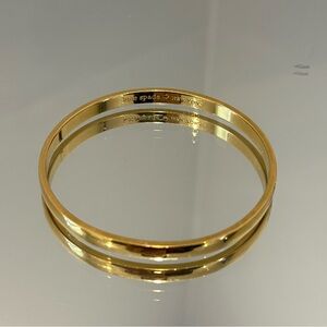 Kate Spade “Heart of Gold” Women’s Gold Bangle Bracelet